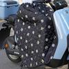 Manta cortavientos para coche eléctrico de invierno engrosada a prueba de frío impermeable falda cortavientos para ciclismo cubierta cortavientos para coche eléctrico motocicleta