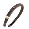 All-match high-grade Cinza ~ headband feminino simples grampo de cabelo Coreia do Sul simples headband acessórios para o cabelo cocar Novo