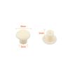 Tapones de Plástico de 5 mm para Muebles de Armario, Gabinetes, Tapones Redondos para Agujeros, Cubiertas Decorativas para Agujeros de Tornillo, Cubiertas para Ocultar, Accesorios de Ferretería