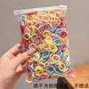 Gomas para el pelo de niños que no dañan el pelo, Diademas pequeñas del tamaño de un pulgar para niñas, Cuerdas para el pelo bonitas, Accesorios para el pelo de alta elasticidad
