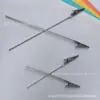 Cabo de Aço Grampo Jacaré Clipe de Metal para Recados Clipe de Cauda Longa Clipe de Amarração Guia de Fio de Aço Inoxidável Agulha Carro