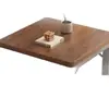 Mesa quadrada pequena mesa de madeira de quatro lados mesa de centro mesa lateral mesa de chá de cabeceira mesa baixa mesa de jantar simples mesa de refeições fabricante mesa quadrada