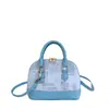 Bolsa Pequeña para Mujer, Nueva Moda de Verano Bolso de Mano Retro Bolso Concha, Bolso Cruzado de Hombro Simple Casual para Mujer
