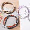 Pulsera de Amatista Natural Personalizada Profesional para Mujer, Pulsera de Alta Gama para Mejor Amiga, Pulsera de Cuentas de Cristal Natural Real