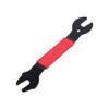 Llave de pedal de bicicleta herramienta de reparación llave de desmontaje de bicicleta herramienta de reparación de tuerca delantera y trasera para quitar el pedal