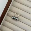 Brincos Retro Simples de Zircônia Cinza Pérola de Alta Qualidade para Mulheres Elegantes Doces Moda Versátil Estilo Ocidental Brincos Stud