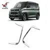 Adequado para Mitsubishi 23 Delica Mini Para-choque Traseiro Modificado Lanterna de Nevoeiro Estrutura Decorativa Galvanizada Cobertura da Lanterna de Nevoeiro Traseira
