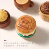 Colecionáveis para alívio do estresse Pingentes fofos de casquinha de sorvete, enfeites animados de xícaras de café, acessórios de pão de bao e itens decorativos