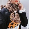 Bufanda Clásica de Pata de Gallo Otoño/Invierno 2025 Estilo Hong Kong Versátil Bufanda Larga Invierno Decorativa Cálida Bufanda para el Cuello