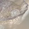 Clip de Oreja de Encaje Hueco Sin Agujeros en las Orejas Edición Ancha Estilo Palacio Moda de Internet Corona Elegante Retro Clip de Oreja de Circonita