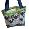 2026 Site Independente Transfronteiriço Amazon Nova Bolsa Tote Acolchoada com Estampa Digital Casual para o Dia a Dia Bolsa de Algodão