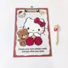 Prancheta Clip A4 para Estudante Pasta de Plástico Rígido de Alto Valor Prancheta para Escrever Lição de Casa Material de Arquivo de Provas Prancheta de Clip para Escrita