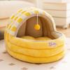 Cama Popular para Pet Transfronteiriça Banquinho Peculiar de Halloween Cama para Gato Fechada Cama Segura para Gato Cama para Cachorro Teddy Bichon