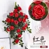 Montanha de Neve Simulada Parede de Rosas Pendurada Decoração de Parede Pendurada de Flores Artificiais Flores Penduradas Parede de Plantas Trepadeira Vinha de Flores Biônica Vinha de Flores
