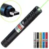 Linterna de Aleación de Aluminio con Luz Láser Verde de Alta Potencia Carga USB Cielo Estrellado Pluma de Venta para Entrenador Pluma de Gato Divertida Venta al por Mayor