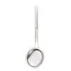 Cuchara coladora de malla fina con mango largo de acero inoxidable 304 para cocina casera, adecuada para colar leche de soja, jugo de frutas y aceite de la olla caliente