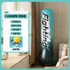 Colunma de Boxe Inflável de PVC Tumbler Espessada para Adultos e Crianças Sacos de Pancada para Fitness Esportivo em Casa Suprimentos para Descompressão e Liberação de Estresse