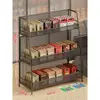 Estante Exhibidor de Cigarrillos Supermercado Tienda de Conveniencia Mostrador de Caja Estante para Cajetillas de Cigarrillos Estante de Almacenamiento Multicapa Estante para Colocar Porta Cigarrillos