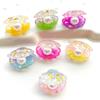 Accesorios de Resina Accesorios DIY Parche para Carcasa de Teléfono Móvil Hebilla para Zapato Pegamento Crema para Pegar Taza de Agua Accesorios Concha de Perla Color Degradado