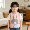 Tienda física de suministros para maternidad e infancia versión coreana de babero tridimensional para bebé ropa de comedor para bebé babero de comida EVA sin lavado