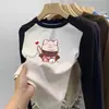Nova Blusa Quente Infantil Outono/Inverno 2026 Meninas Patchwork Manga Longa Casual Menina Lã Fleece Gola Redonda Camada Base