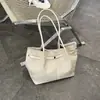 Bolsa de Mão da Moda Cor Sólida Nova Outono 2026, Estilo Retro Simples, Bolsa de Ombro Única, Bolsa de Grande Capacidade para o Dia a Dia