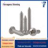 Fixador 201 parafuso auto-roscante de cabeça cruzada de aço inoxidável parafuso auto-roscante de cabeça redonda PA M2M3M3.5M4M5M6