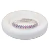 Pulsera Abrible para Mujer, Cobre Dorado, Circonita de Colores en Forma de Gota, Joyería al por Mayor, Joyería Exquisita de Lujo Ligero