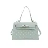 Estilo Coreano Lunares Bolso de Mano Pequeño Cuadrado Cruzado para Mujer para el Trabajo Popular Este Año 2026 PU Nueva Moda Exquisito