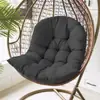 Cojín para Silla Colgante, Cojín para Silla de Ratán Columpio, Respaldo de Sofá Individual, Tatami Ampliado Camping Poliéster 80*120cm