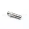 Conector de Tubo Direto Tipo com Luva de Cartão Gb/T3748.1 Hidráulico Aço Inoxidável 304/316L Conector Reto
