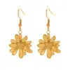Estación Independiente Transfronteriza Más Vendidos Moda Sencilla Personalidad Retro Pendientes de Girasol y Margarita para Mujer en Stock Pendientes Retro
