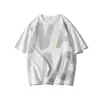 Nuevo top de verano de talla grande con estampado, moderno, versátil, japonés para hombre, cuello redondo, manga corta