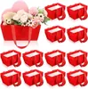 En Stock Amazon Regalo Caja de Flores Bolsa de Regalo para Llevar Fiesta Día de San Valentín Regalo Cesta de Regalo Papel Kraft Caja de Flores