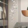 Pegatinas de Pared de Espejo Acrílico de Mariposa de Fábrica Pegatinas Decorativas Creativas de Dibujos Animados para Habitación Infantil, Escuela, Sala de Estar, Fondo de TV