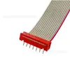 Cable IDC Micro Match Rojo IDC-14P Cable Gris Cable de Transmisión de Datos Tipo Punción