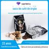 Saco de Embalagem para Grãos de Café e Pó de Café com Válvula de Exaustão Selagem em Quatro Lados de Alumínio Puro Saco com Fundo Expansível à Prova de Luz de Folha de Alumínio Selagem Traseira