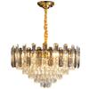 Lustre de cristal transfronteiriço principal lâmpada da sala de estar farol moderno atmosfera simples Internet celebridade quarto estudo restaurante luz lustre de luxo