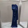 Estilo Ins Europeu 2026 Fita de Cetim Francesa Lenço de Seda Temperamento Elegante Vestido Emagrecedor