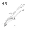 Clip para barbacoa coreana de acero inoxidable 304, clip para barbacoa de cabeza redonda engrosada, pinzas para pan puntiagudas, pinzas para comida de restaurante
