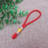 Venta al por mayor Hecho a mano Tejido Rojo Grueso Colgante Cuerda Wenwan Pieza de mano Cuerda para colgar Accesorios Juguete Cuerda para colgante Cordón