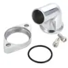 Adecuado para Chevrolet 327 350 454 396 Sbc Bbc Aluminio Pulido 15 grados Manguera de Agua Rotatoria Rsrc301Az