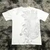 Camiseta Clásica Estilo Gótico Y2K, Camiseta Estampada, Camisa High Street, Top de Algodón Gótico con Cuello Redondo para Hombre