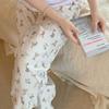 Comercio Exterior Corea del Sur Pantalones de Pijama Estampados de Mapache Lindo para Mujer Verano Nuevos Shorts Pantalones Casuales de Pierna Ancha Pantalones para Caminar en Casa