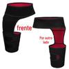 Leggings Fitness Masculinas Amazon transfronteiriço anti-tensão muscular cinto de proteção para quadril levantamento de peso proteção para coxas Equipamento de proteção esportiva