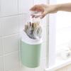 Portapalillos Colgante Compartimentado a Prueba de Polvo y Mosquitos para el Hogar, Tubo para Palillos que se Puede Colgar para Guardar Palillos, Cucharas y Tenedores