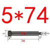 GanchoExtractor Endurecido para Molde, Pasador de Extracción de Material, Varilla de Retorno de Material, Varilla de Empuje de Material, Pasador Extractor, Tipo 56 Rlr de Monje