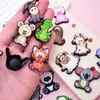 Charms de Sapato Crocs de Animal Cartoon Borracha Macia PVC Decorações Fofas para Sapatos Fivelas Decorativas Removíveis DIY Transfronteiriço