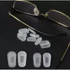 Almofada de Nariz para Óculos Almofada de Nariz de Silicone Acessórios Almofada de Nariz de Airbag Antiderrapante Ponte de Apoio para Óculos Antiatrito Deslizante