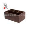 Caja de Almacenamiento de Nogal Negro Almacenamiento de Vajilla de Madera Cajón Occidental de Madera Personalizado Caja de Madera de Varios Tamaños